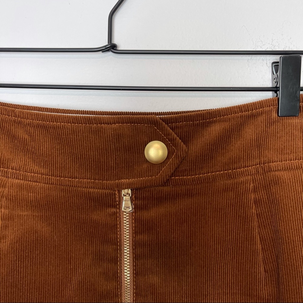J. Crew Mini skirt in corduroy Brown Size 8 - Picture 6 of 9